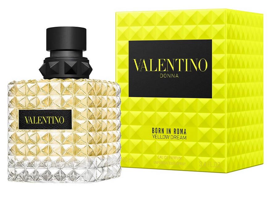 valentino valentino donna born in roma yellow dream